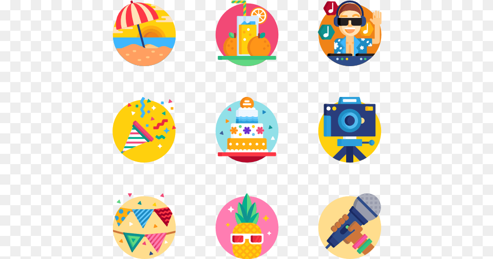 Summer Party Free Png Download