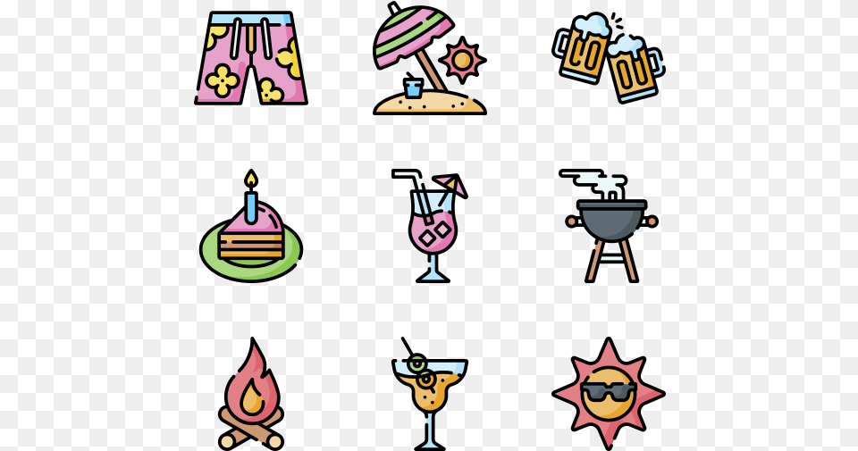 Summer Party Agriculture Icon, Person, People, Ice Cream, Food Free Transparent Png