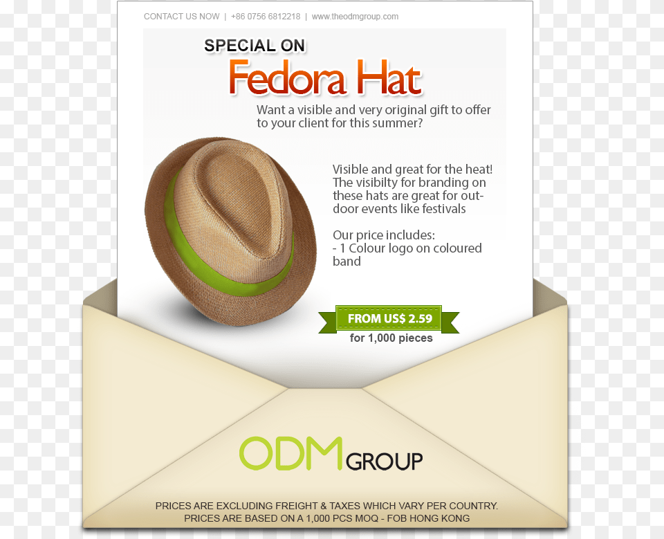 Summer Promo Special Offer Fedora Hat Plywood, Advertisement, Clothing, Poster Free Png Download