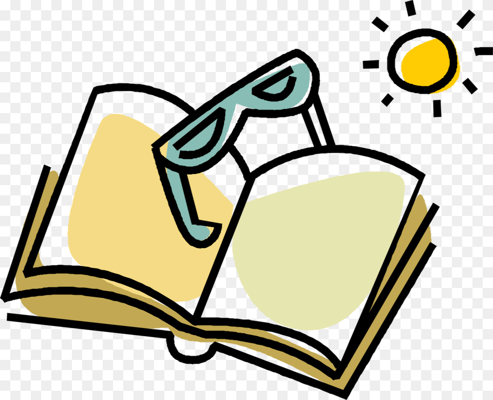 Summer Reading Lists And Logs Summer Reading Clipart, Accessories, Glasses, Smoke Pipe, Face Png Image