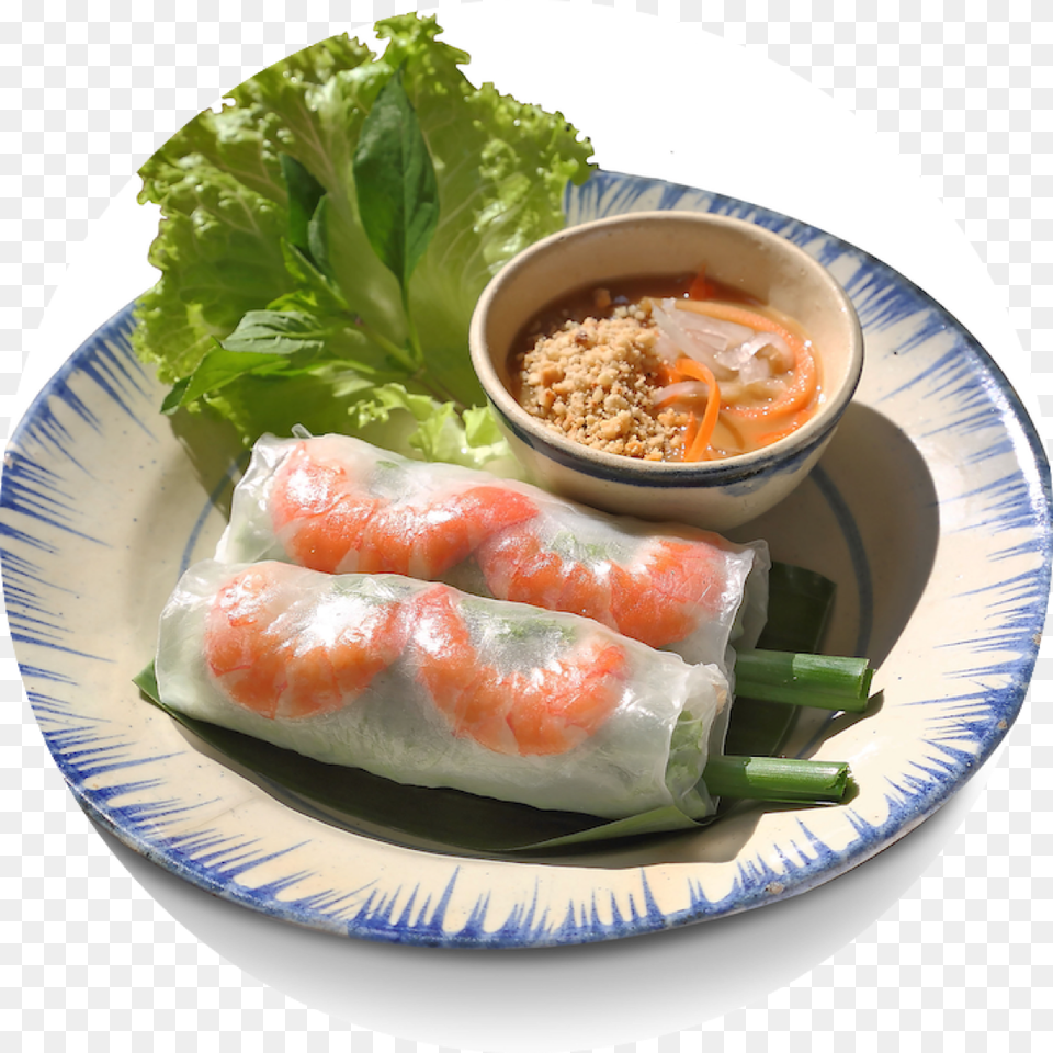 Summer Rollclass Img Responsive Lazy Gi Cun, Food, Food Presentation, Meal, Plate Png