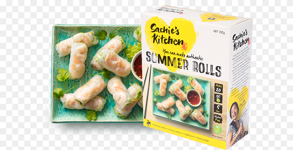 Summer Rolls Hero Convenience Food, Lunch, Meal, Person, Dish Free Transparent Png