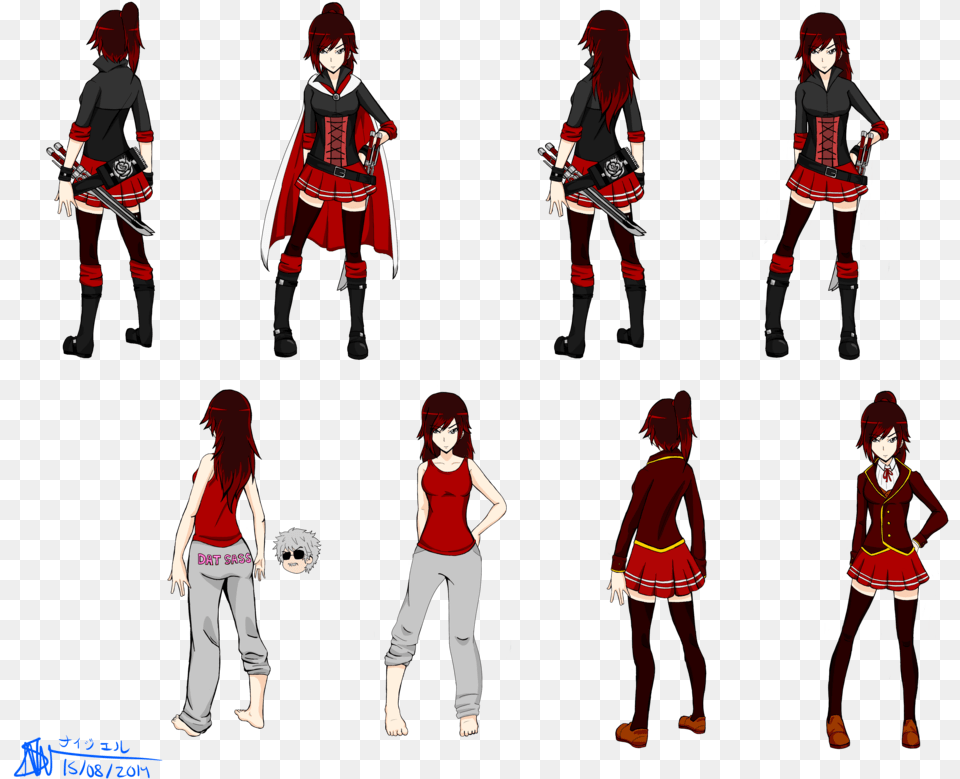 Summer Rose Rwby Summer Rose From Rwby, Adult, Publication, Person, People Free Png