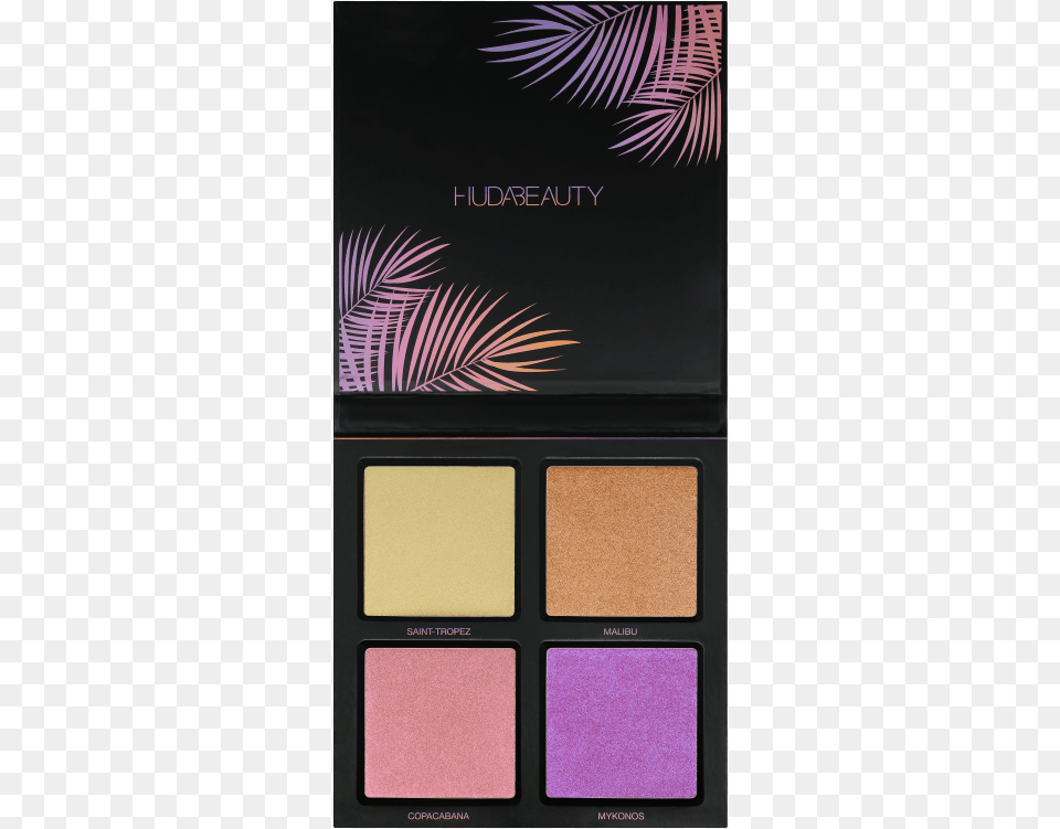 Summer Solstice Highlighter Palette Huda Beauty, Paint Container, Cosmetics Png