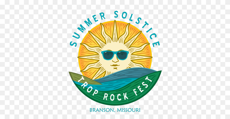 Summer Solstice Trop Rock Event, Accessories, Sunglasses, Logo, Poster Free Transparent Png