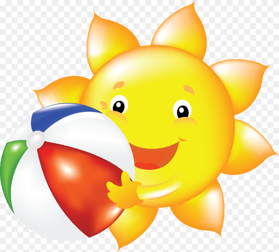Summer Sun Clip Art Clipart Summer, Baby, Person, Animal, Fish Free Png