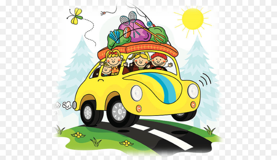 Summers Here Road Trip The Book Squirrel Blog, Wheel, Machine, Vehicle, Car Png Image