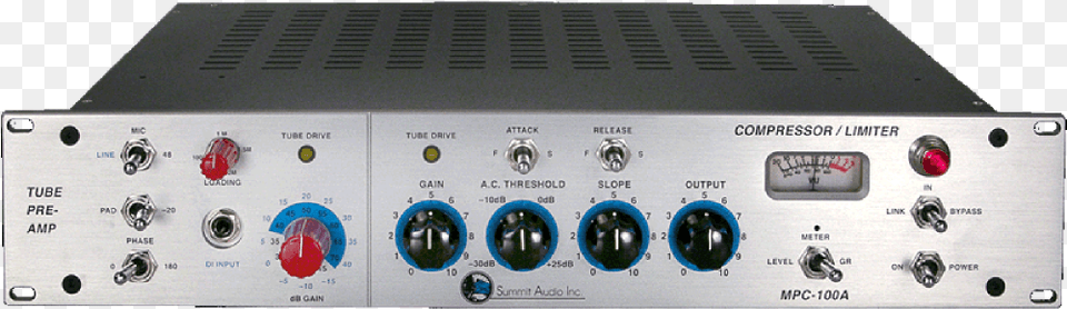 Summit Audio Mpc 100a Tube Preampcompressor, Amplifier, Electronics, Stereo, Appliance Free Png