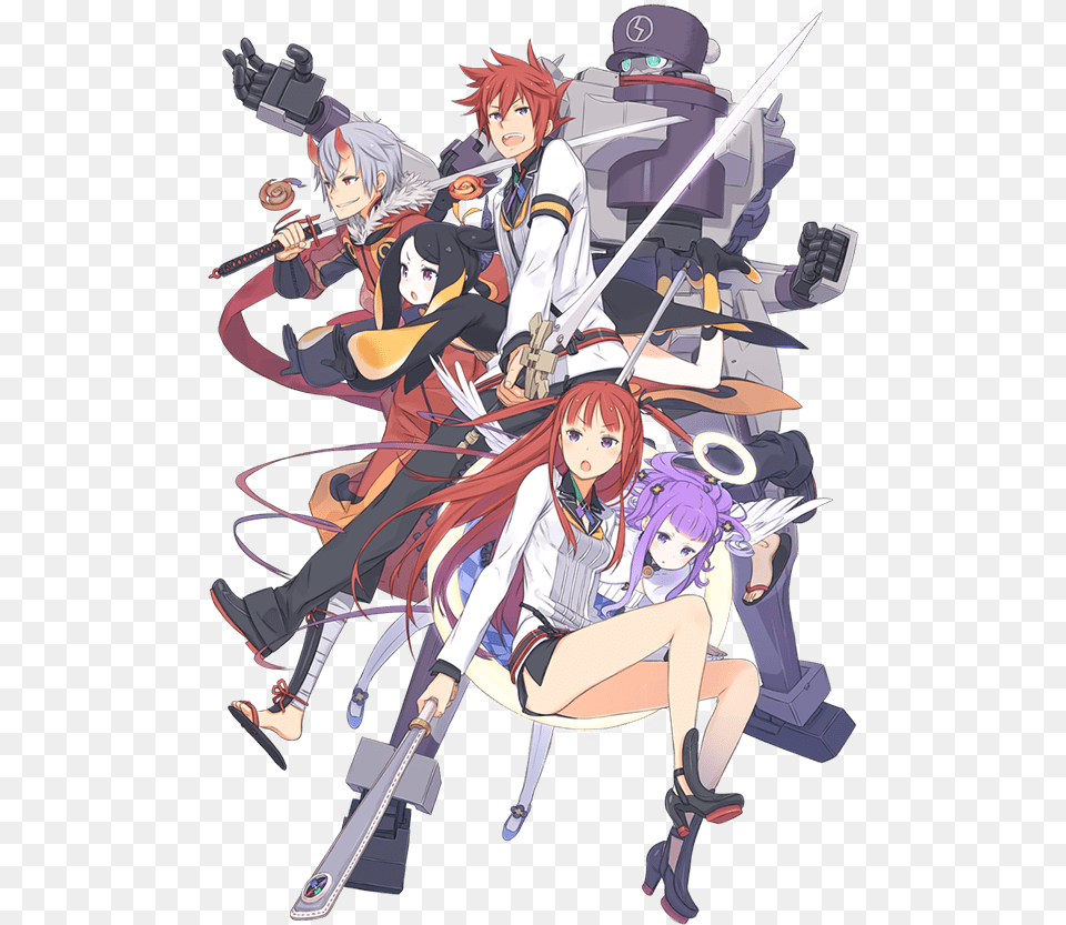 Summon Night Art, Book, Comics, Publication, Person Free Png Download