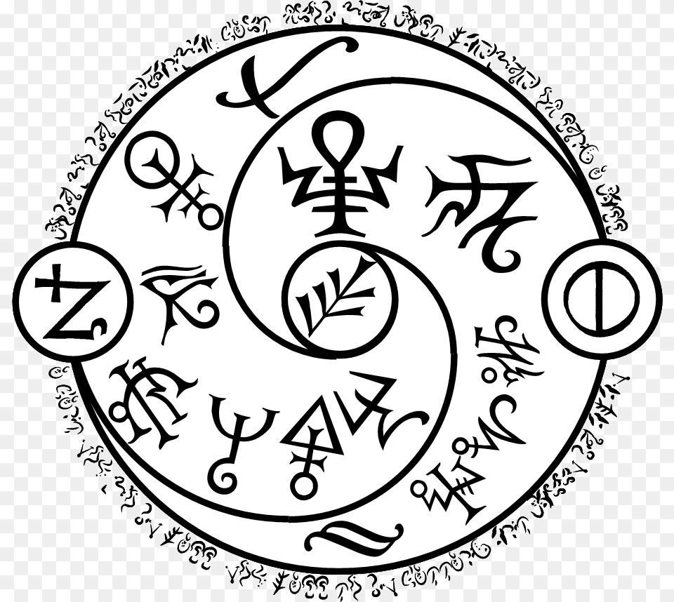 Summon Shantak By Zero Summoning Azathoth, Symbol, Text, Art, Drawing Free Png Download