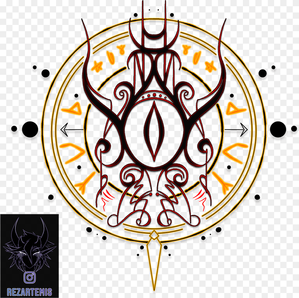 Summoning Circle For My Oc Artemis Insta Rezartemis Summoning Circle Transparent, Emblem, Symbol, Logo, Chandelier Free Png Download