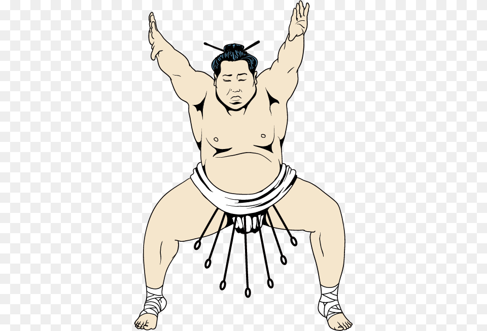 Sumo, Person, Sport, Wrestling, Baby Free Png Download