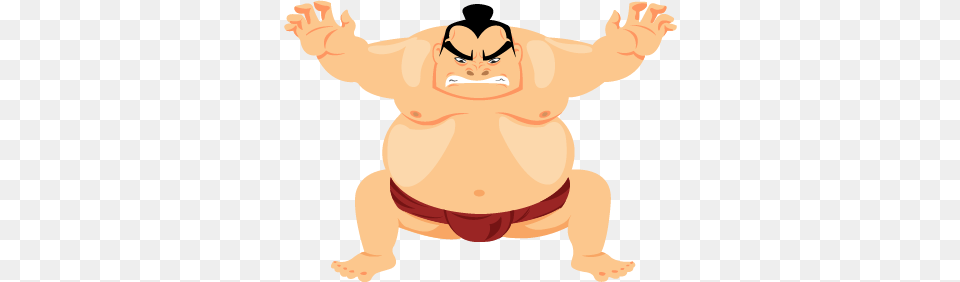 Sumo, Baby, Person, Sport, Wrestling Png Image