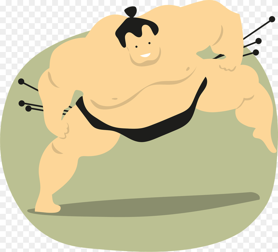 Sumo Clipart, Person, Sport, Wrestling, Animal Free Png Download