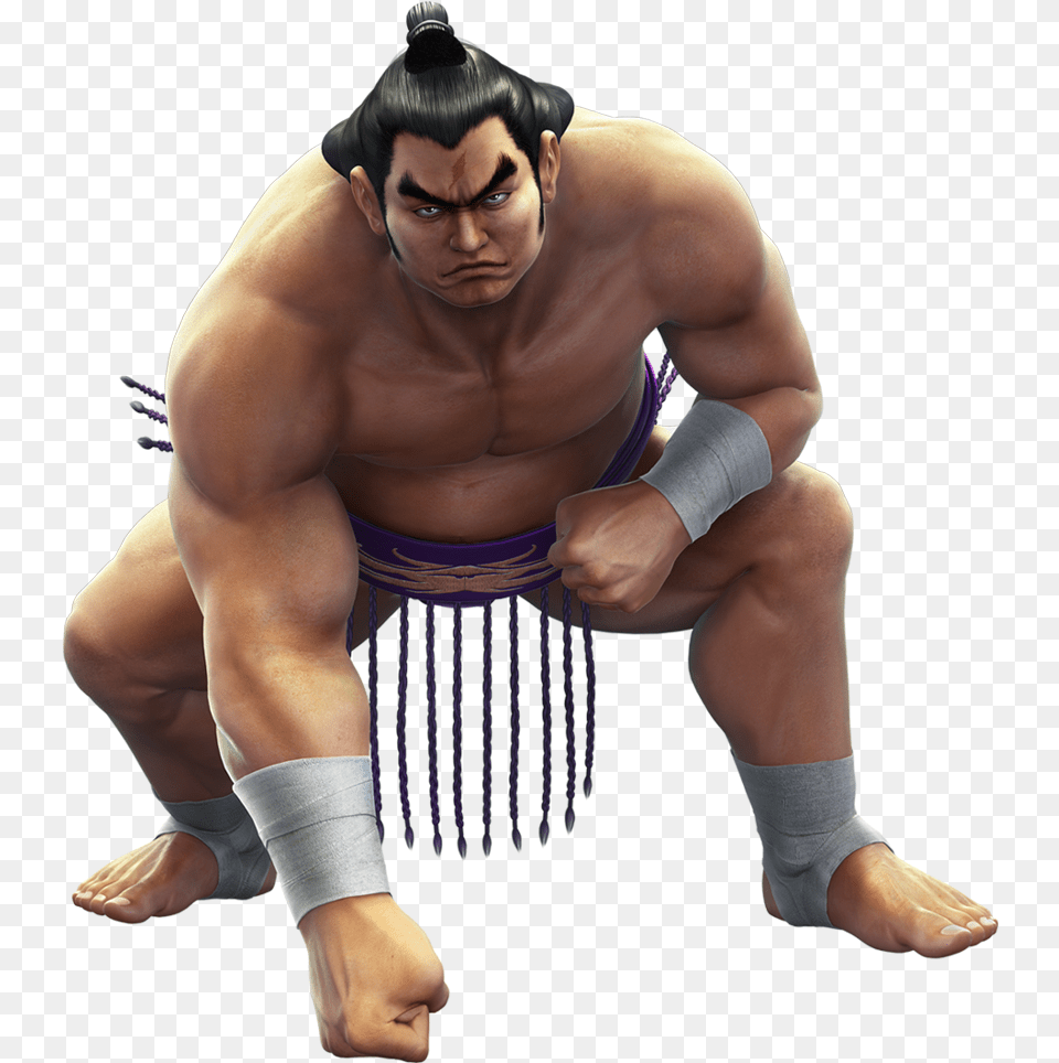 Sumo Fat Guy On Tekken, Wrestling, Sport, Person, Man Png