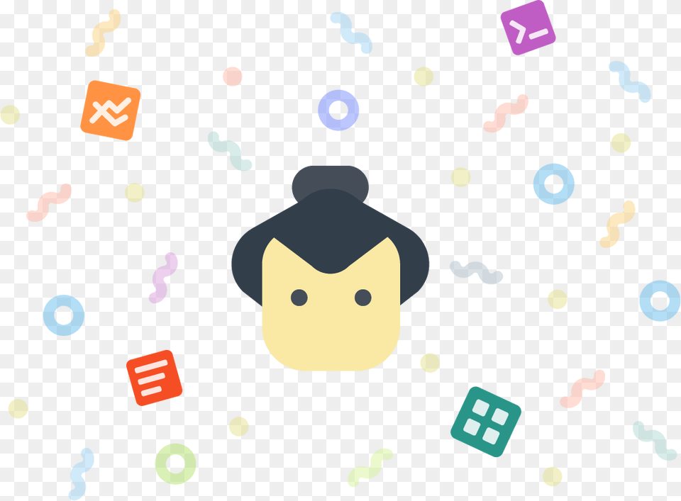 Sumo Logic Sumo, Paper, Confetti, Face, Head Free Png