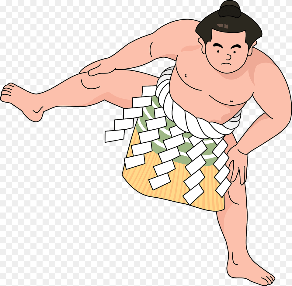 Sumo Wrestler Clipart, Person, Sport, Wrestling, Baby Free Png