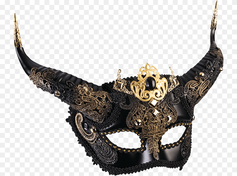Sumptuous Faun Masquerade Mask Masquerade Masks, Accessories, Jewelry, Necklace, Blade Png