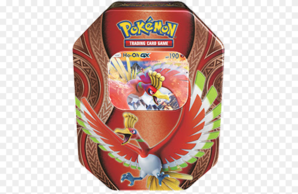Sun Amp Moon Mysterious Powers Tin Ho Oh Gx Tin, Can Png