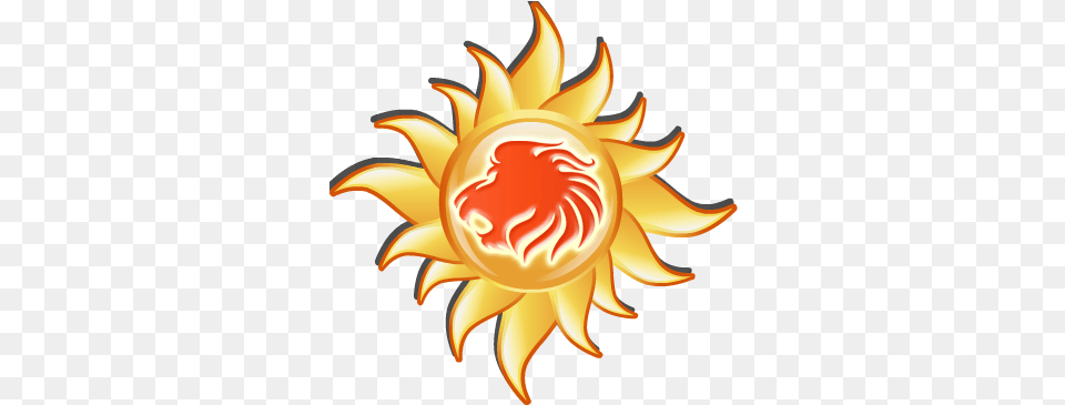 Sun And Leo In My Logo U2013 Share Our Ideas Clip Art, Dahlia, Flower, Plant Free Transparent Png