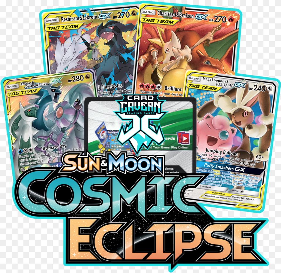 Sun And Moon Cosmic Eclipse, Book, Comics, Publication, Advertisement Png Image