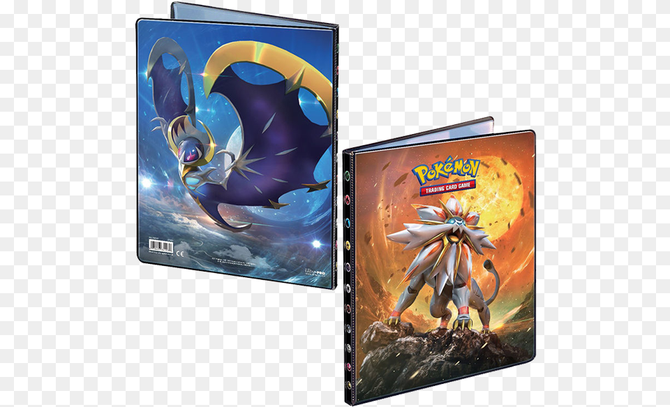 Sun And Moon Pokemon Portfolio, Book, Publication Png