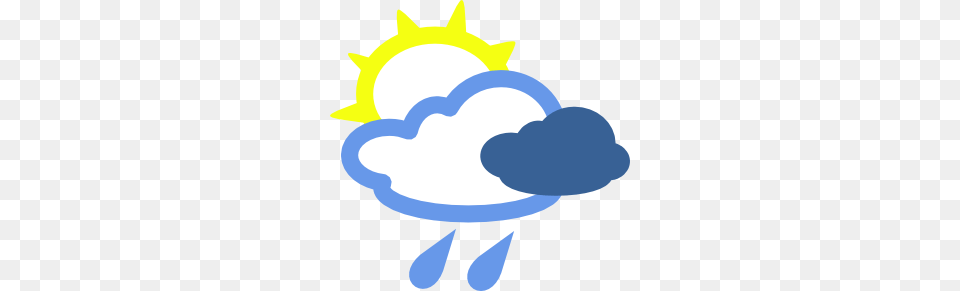 Sun And Rain Weather Symbols Clip Art Cover, Cream, Dessert, Food, Ice Cream Png