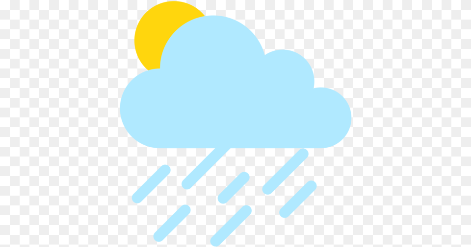 Sun Behind Rain Cloud Emoji Nube Emoji Lluvia, Cutlery, Leisure Activities, Person, Sport Png Image