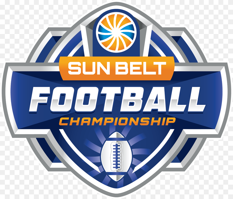 Sun Belt Football Championship Logoclass Img Responsive, Badge, Logo, Symbol, Emblem Png Image