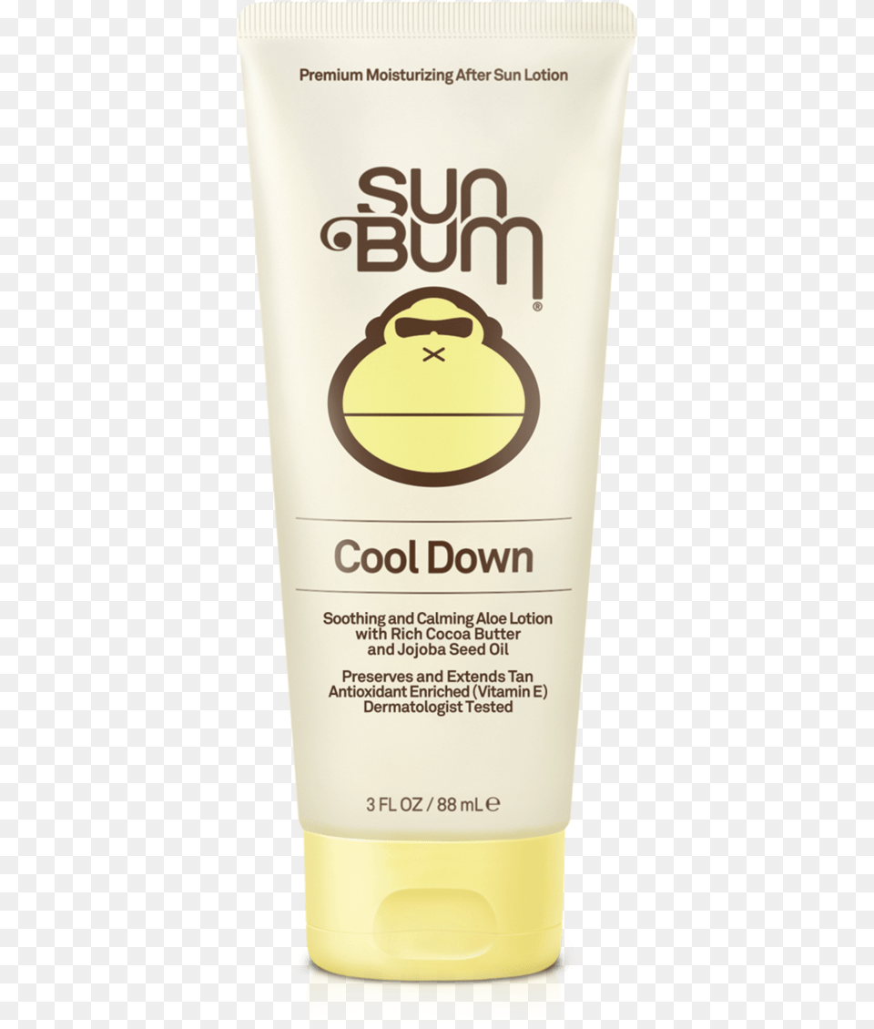 Sun Bum Aloe Banana Cream, Bottle, Cosmetics, Lotion, Sunscreen Png Image