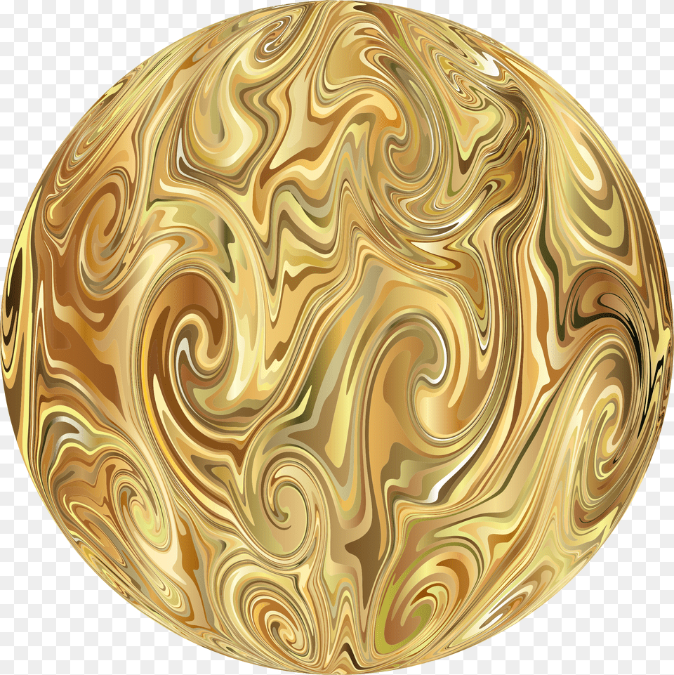 Sun Carving, Accessories, Pattern, Gold Free Png Download