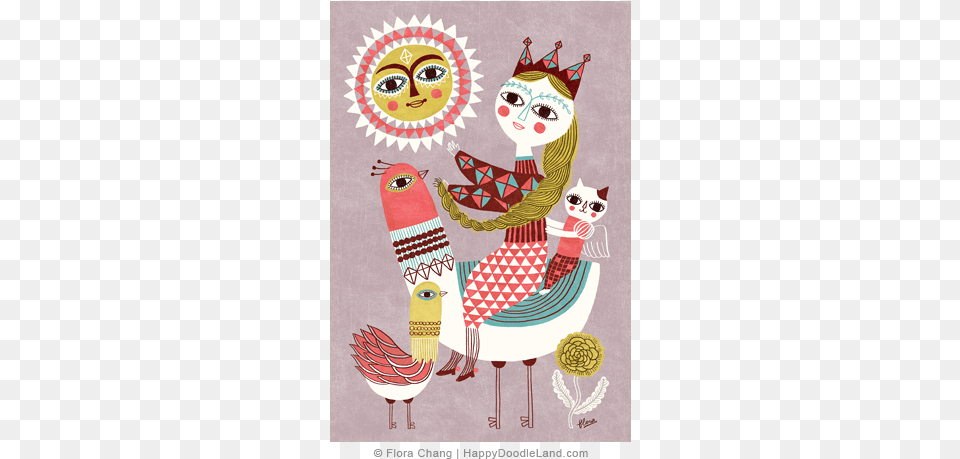 Sun Chaser Flora Chang, Applique, Pattern, Art, Baby Png