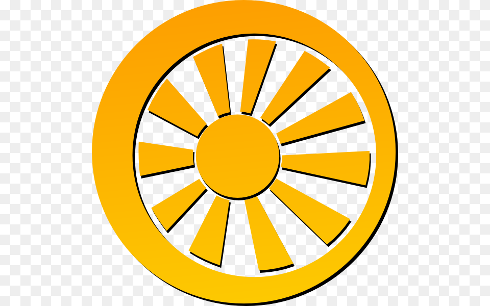 Sun Clip Art For Web, Alloy Wheel, Vehicle, Transportation, Tire Free Png