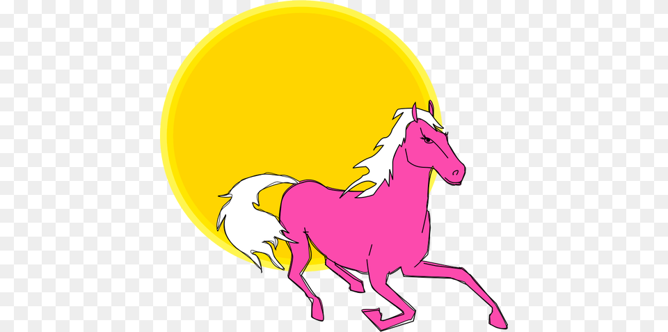 Sun Clip Art Image, Animal, Colt Horse, Horse, Mammal Free Transparent Png