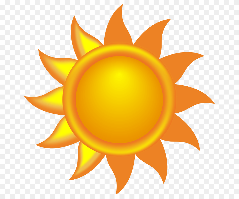Sun Clipart, Nature, Outdoors, Sky, Flower Png Image