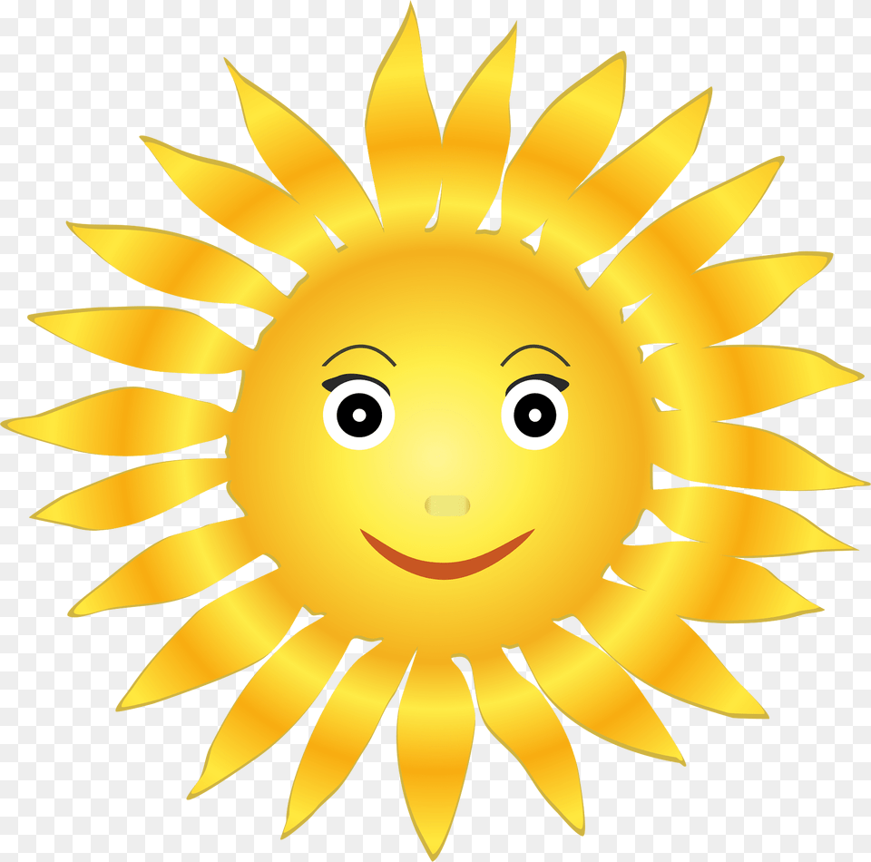 Sun Clipart, Flower, Plant, Sunflower, Outdoors Png Image