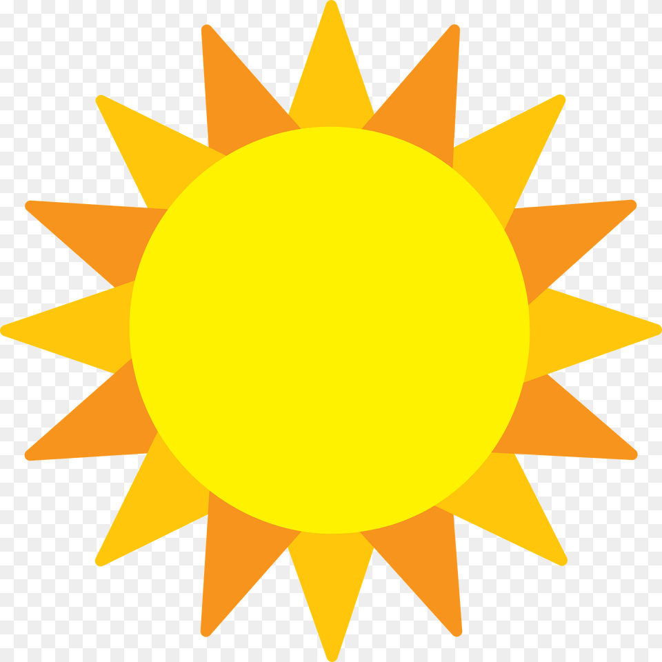 Sun Clipart, Sky, Nature, Outdoors, Plant Png Image