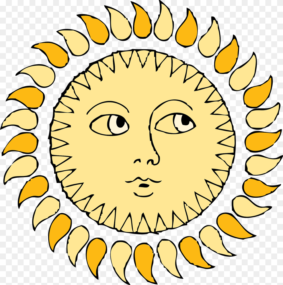 Sun Clipart, Baby, Person, Face, Head Free Png Download