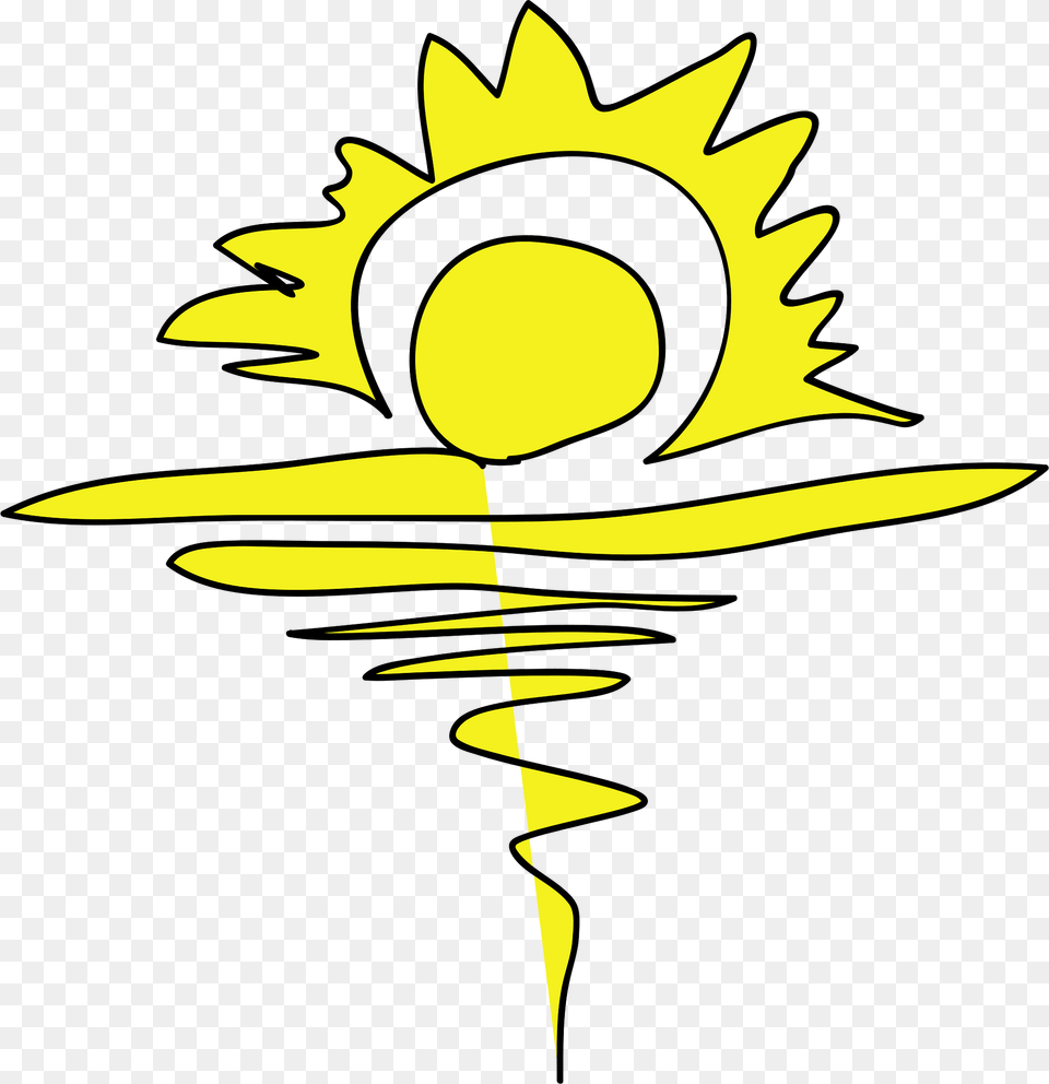 Sun Clipart, Plant, Flower, Sunflower, Fish Png