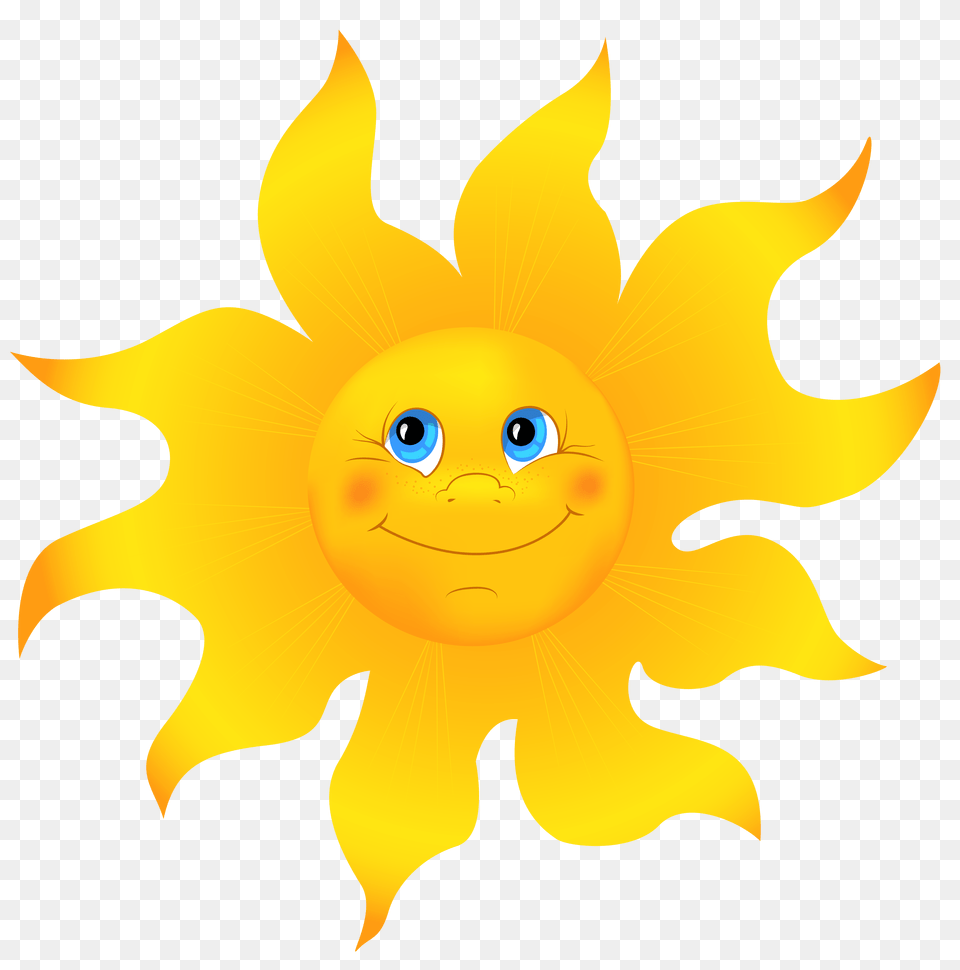 Sun Clipart, Animal, Cat, Flower, Mammal Png Image