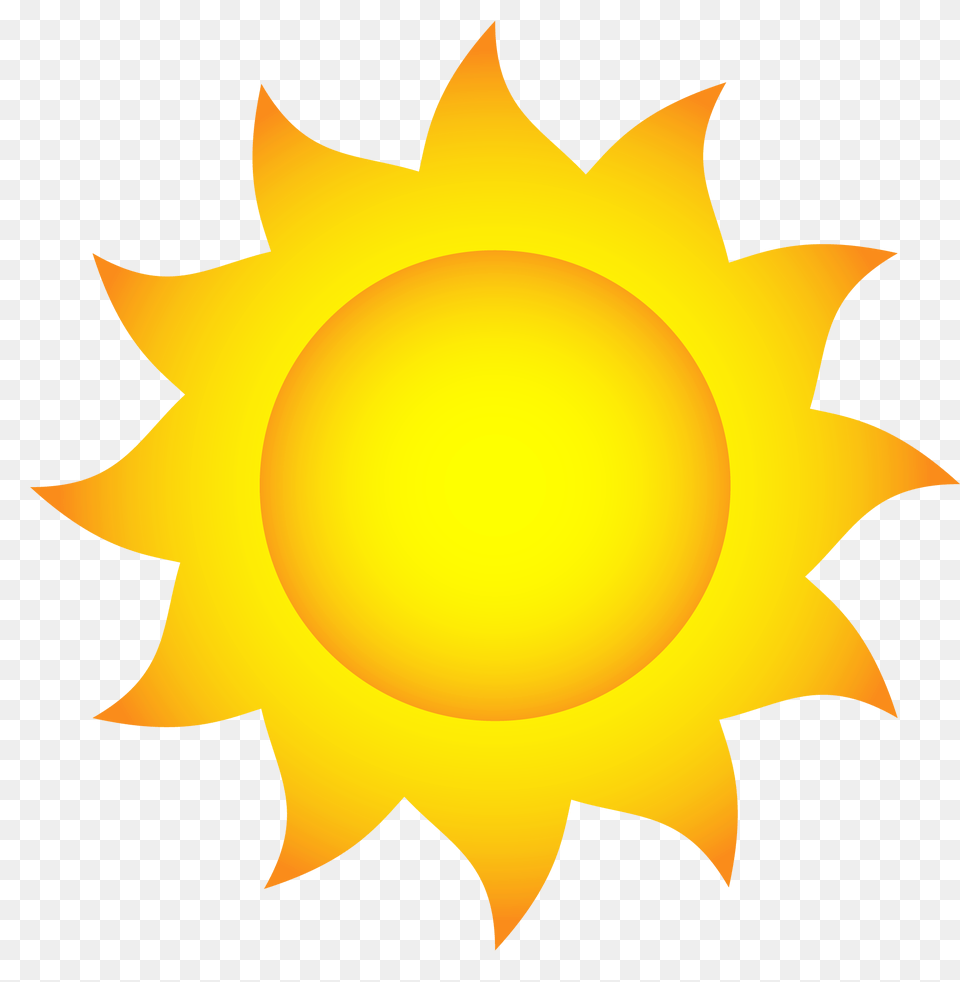 Sun Clipart, Sunflower, Sky, Plant, Outdoors Png