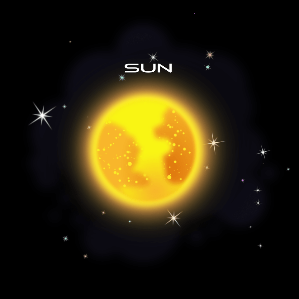 Sun Clipart Clipart, Nature, Night, Outdoors, Sky Free Png Download