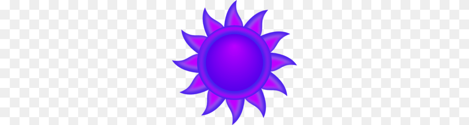 Sun Clipart Decorative, Purple, Flower, Plant, Pattern Png