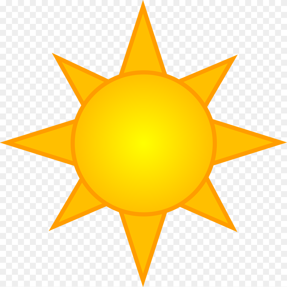 Sun Clipart Images Black And White Colorful, Nature, Outdoors, Sky, Symbol Free Png Download