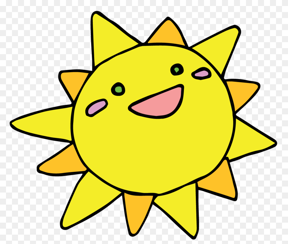 Sun Clipart Kawaii, Animal, Shark, Fish, Sea Life Png