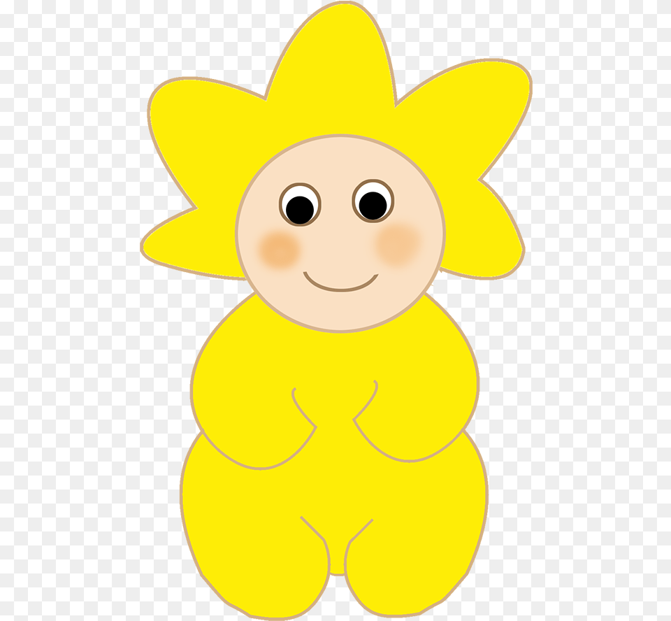 Sun Clipart Yellow Sun Smiling Yellow Sun, Plush, Toy, Face, Person Png Image