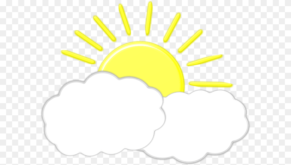 Sun Cloud Clipart Sun With Clouds Clipart, Ball, Tennis, Sport, Tennis Ball Free Transparent Png