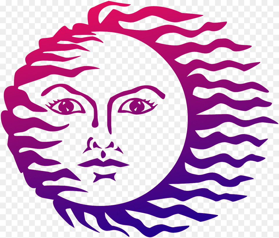 Sun Colorful, Face, Head, Person, Art Free Transparent Png