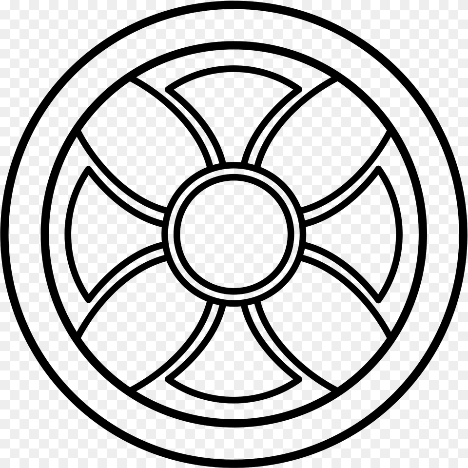 Sun Cross Clipart, Alloy Wheel, Car, Car Wheel, Machine Png Image