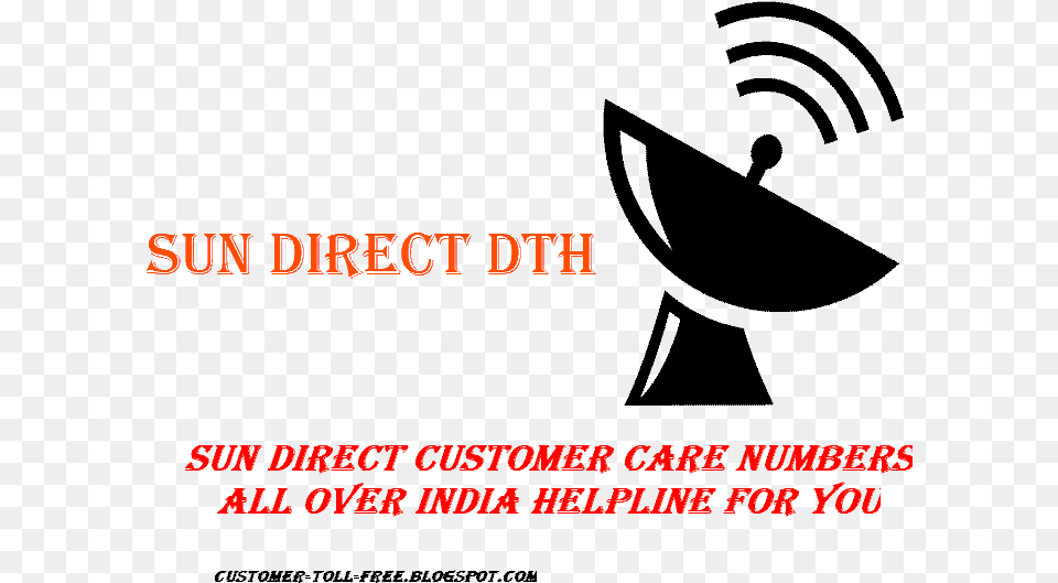 Sun Direct Dth Customer Care Numbers Graphic Design, Lighting, Text Png